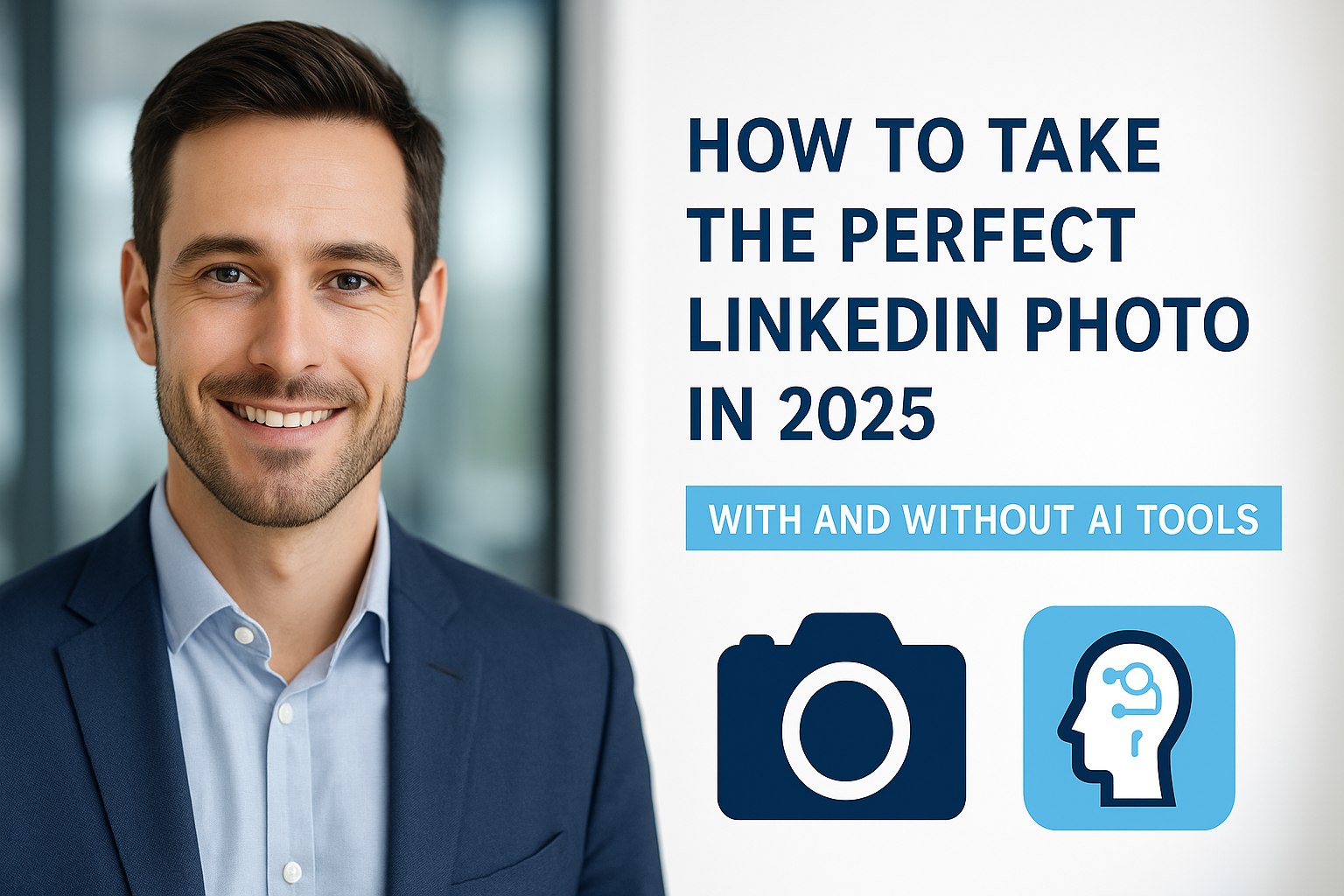 How to Take the Perfect LinkedIn Photo in 2025 (With and Without AI ...